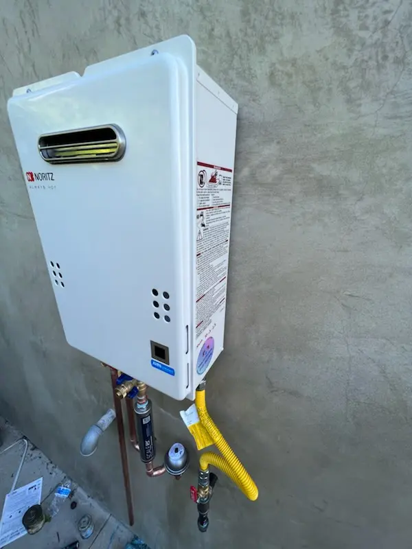 Tankless water heater installation for Country Club Estates homes