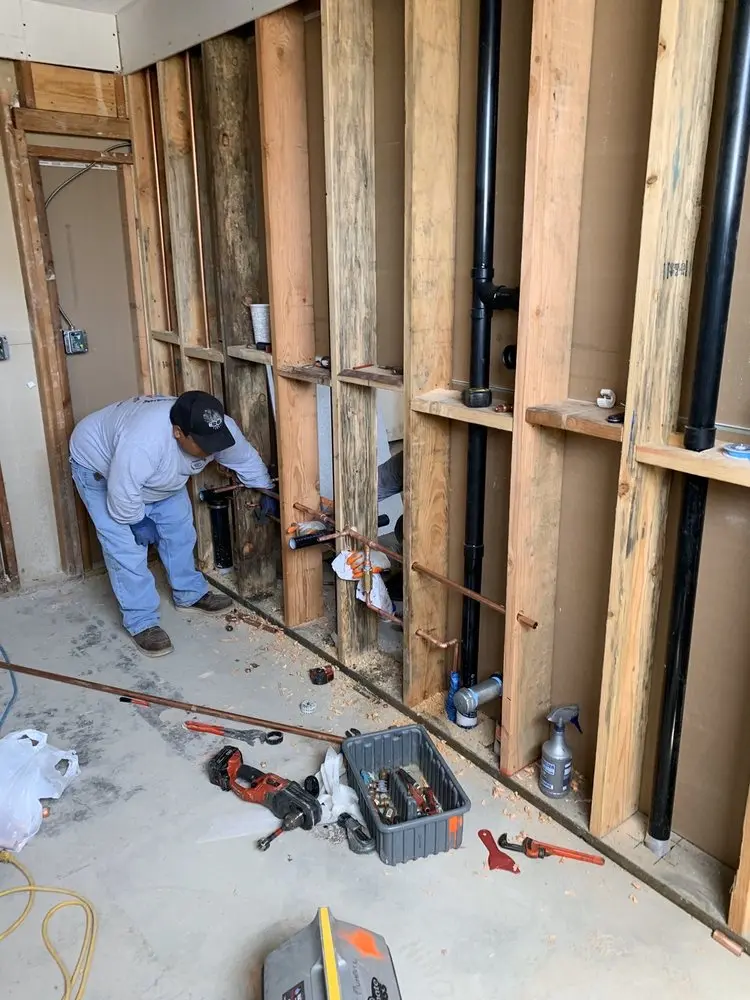 Commercial rough-in plumbing for Water Heater Replacement in Country Club Estates